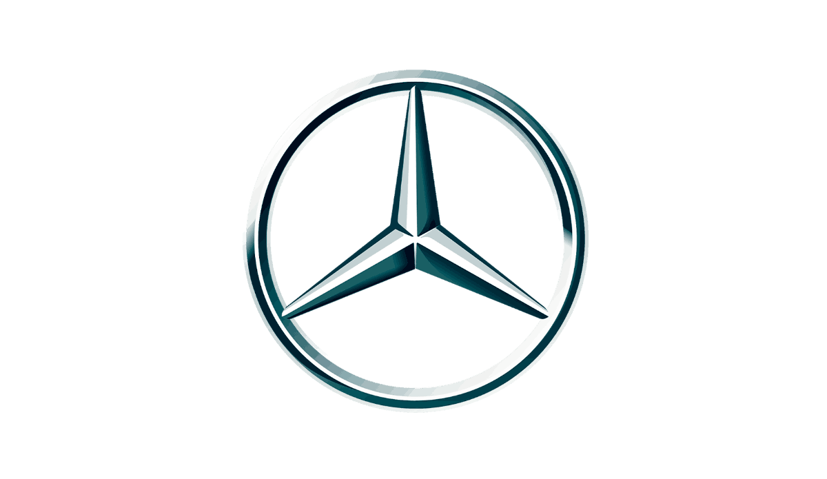 Logo de marca de coche Mercedes